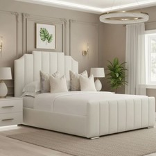 Art Deco Crown Bed Frame Plush