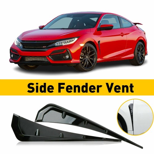 2pcs universal glossy black - glossy,