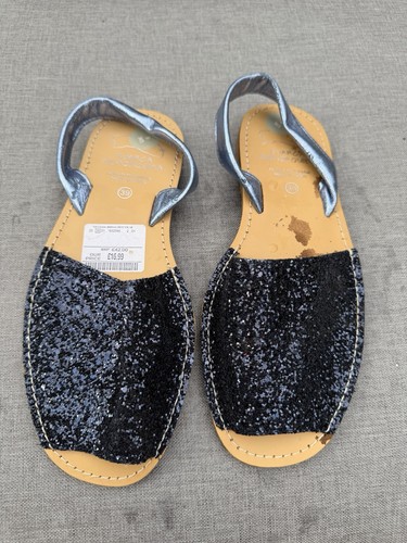 Avarca menorquina navy glitter - avarca,