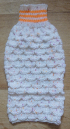 Hand knitted dog jumper - knitted, for