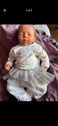 Lovely reborn weighted doll - reborn,