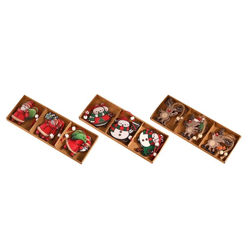Christmas wooden hanging - christmas,