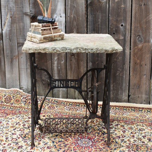 Antique singer sewing machine - antique,