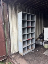Pigeon Hole Racking Garage Workshop Shelving Storage Cabinet Cupboard