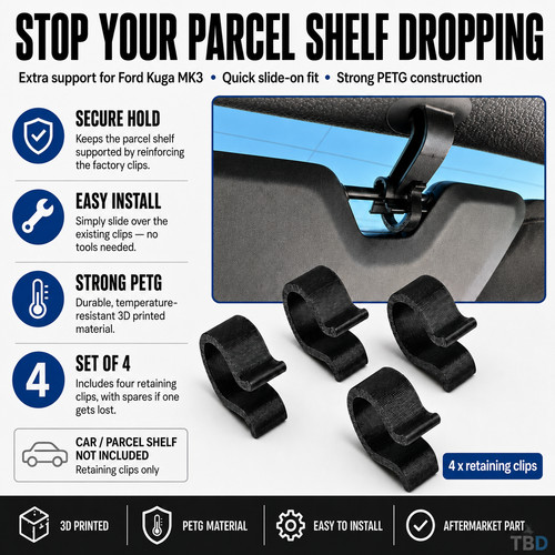 Ford kuga mk3 parcel shelf - ford,