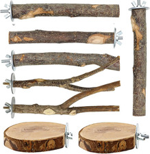 8pcs bird cage perches - 8pcs,
