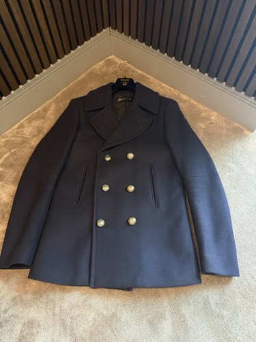 Balmain navy wool - x,