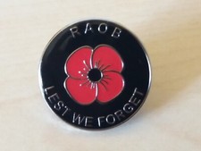 RAOB - Lapel Badges - RAOB Poppy Badge