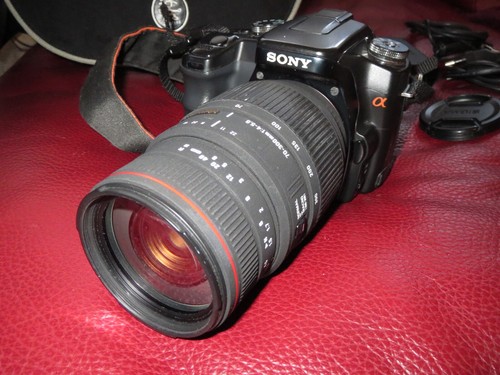 Sony alpha dslr a100 - sony,