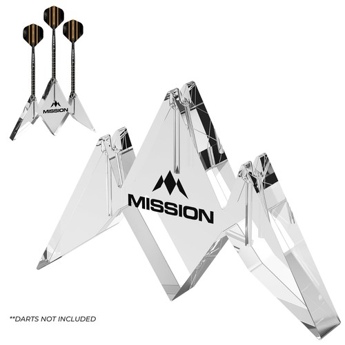 Mission acrylic dart - mission, stand