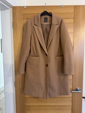 Womens Primark Camel Coat /