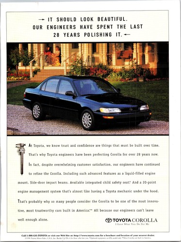 Toyota corolla 1996 - toyota, vintage