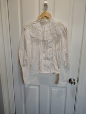 Vtg Victorian Style Blouse