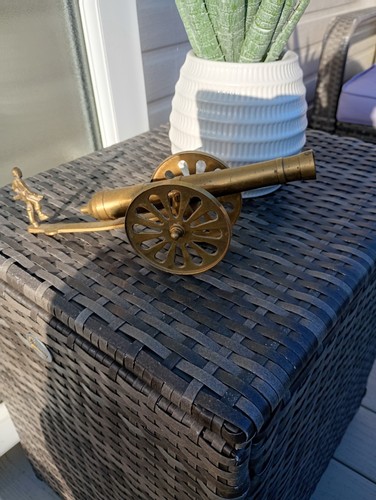 Rare antique brass war - rare, cannon