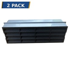 2 x Domus 505 Air Brick Grey