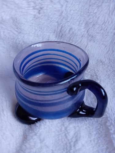 Artisan hand blown - blown, swirl