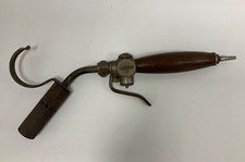 Vintage WECO 1 88 - Calor Gas Torch With Wooden Handle - Fuel/Gas Pump