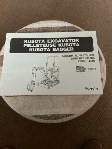Kubota k008 micro digger - kubota, k008-3