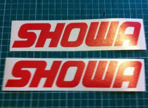 Showa 150mm fork stickers mx - 150mm,
