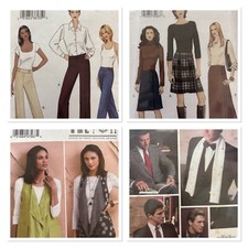 Vogue Women's / Men's Sewing Patterns. Used. Complete.