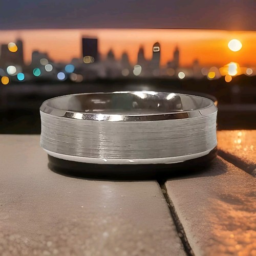 Men palladium wedding band - wedding,