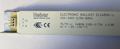 Helvar electronic ballast - helvar,