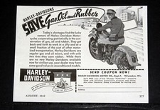 1942 OLD WWII MAGAZINE PRINT