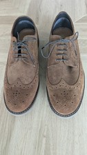 Next Brown Suede Brogues -