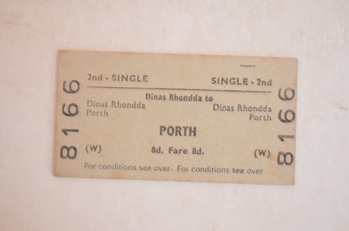 Railway ticket brb dinas - ticket,