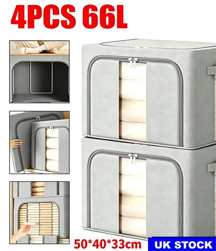 66l folding storage box - storage,
