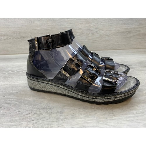 Naot black women - black, leather