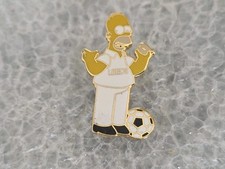 Leeds United FC SC LUFC Pin Badge Elland Road Yorkshire Utd Whites Homer Rare 