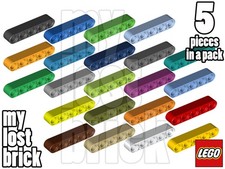 LEGO - Part 32316 - Technic Beam 1x5 Thick (Pack of 5) + NEW + SELECT COLOUR