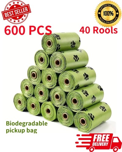 600 pcs dog poop bags - pcs,
