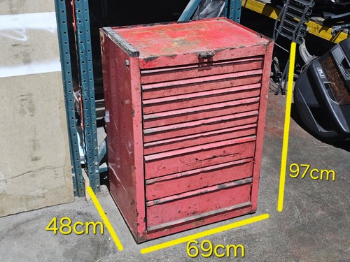 Vintage snap tool box - snap,