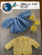 Crochet Pattern Baby's Matinee