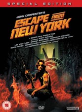 Escape from New York DVD (2005) Kurt Russell, Carpenter (DIR) cert 15 2 discs