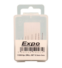 Expo Tools 8pc Drill Set 0.3mm