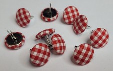 Decorative Fabric Brads, split