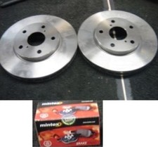 VAUXHALL ASTRA H SRI 150 BHP 1.9 CDTI REAR BRAKE DISCS & MINTEX PADS 264MM