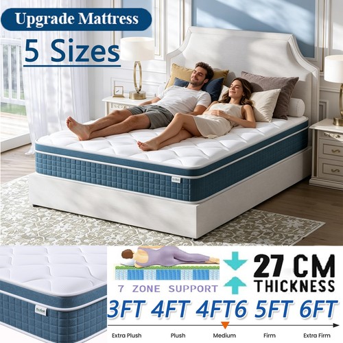 Blue 27cm memory foam - blue,