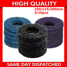 100/115/125mm Poly Strip Wheel Abrasive Discs Paint Rust Remover Sanding Disc UK