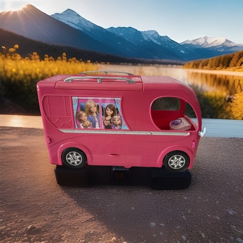 Barbie pink motorhome - pink,