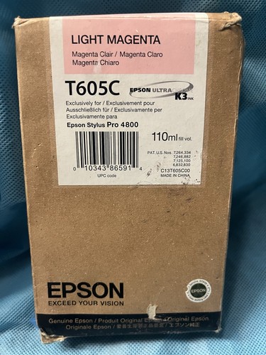 2018 genuine epson t605c - t605c, light