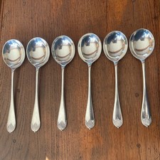 6 Antique Walker & Hall Queen