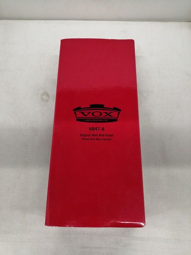 Vox wah pedal v847 used - vox,