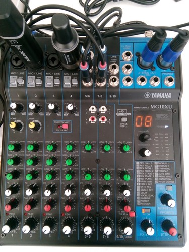 Yamaha mg10 mixer - yamaha,