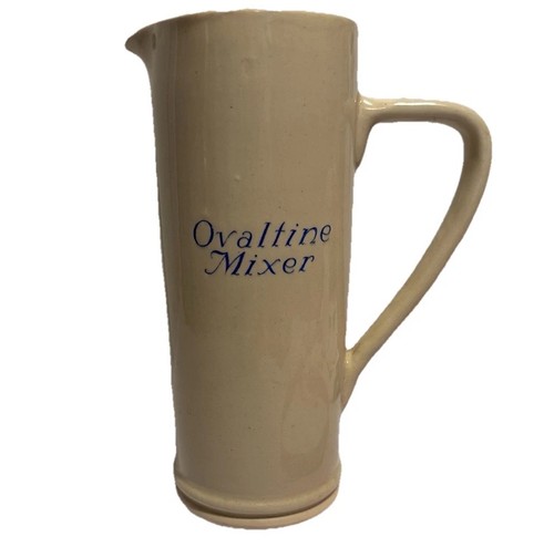 Vintage ovaltine drink ceramic - vintage,