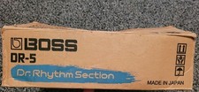 Boss DR-5 Vintage Drum Machine Boxed Please Read Listing Tracked Postage