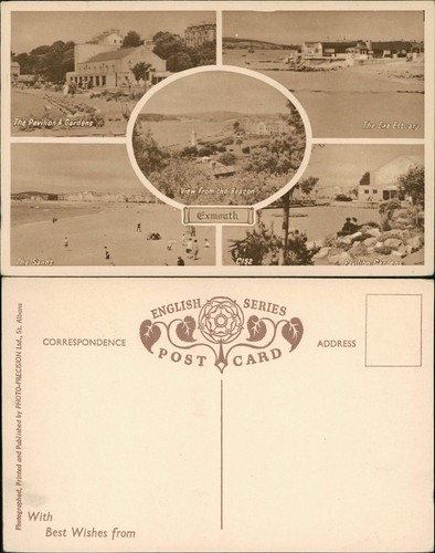 Postcard exmouth city - (devon),